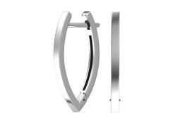 Серебряные cерьги классические