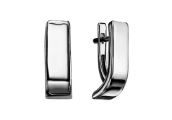 Серебряные cерьги классические