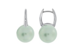 Серебряные cерьги с жемчугом