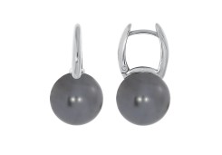Серебряные cерьги с жемчугом