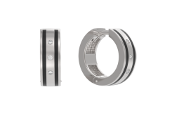 Серебряные cерьги с эмалью