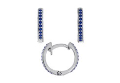 Серебряные cерьги с ситаллом