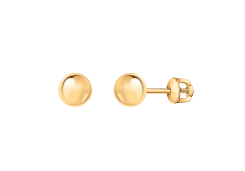 Золотые cерьги пусеты (гвоздики)