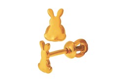 Золотые cерьги пусеты (гвоздики)