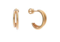 Золотые cерьги пусеты (гвоздики)