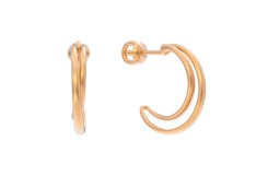 Золотые cерьги пусеты (гвоздики)