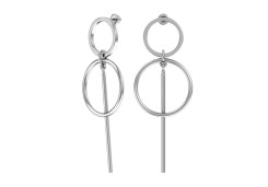 Серебряные cерьги пусеты (гвоздики)