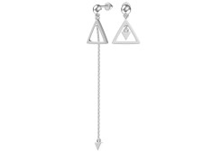 Серебряные cерьги пусеты (гвоздики)