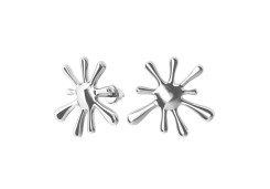 Серебряные cерьги пусеты (гвоздики)