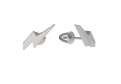 Серебряные cерьги пусеты (гвоздики)