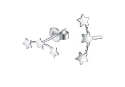 Серебряные cерьги пусеты (гвоздики)