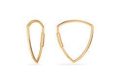 Золотые cерьги конго