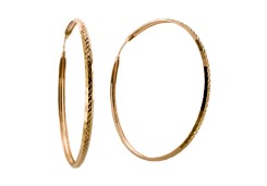 Золотые cерьги конго