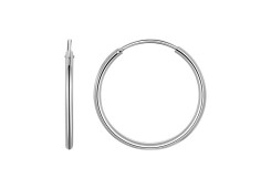 Серебряные cерьги конго