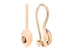 Золотые cерьги классические