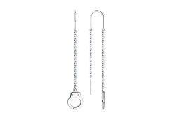 Серебряные cерьги классические