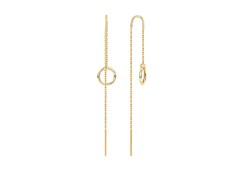 Серебряные cерьги классические