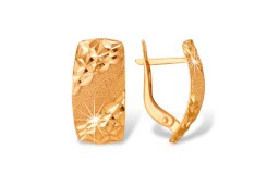 Золотые cерьги 