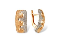 Золотые cерьги 