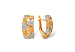 Золотые cерьги 