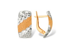 Золотые cерьги 