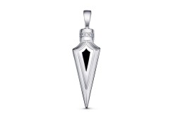 Серебряная подвеска с фианитом