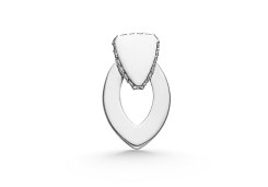 Серебряная подвеска с фианитом