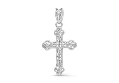 Серебряная подвеска с фианитом