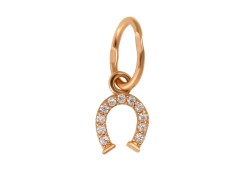 Серебряная подвеска с фианитом