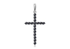 Серебряная подвеска с ситаллом