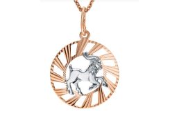 Золотая подвеска 