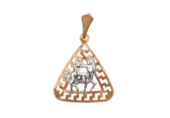 Золотая подвеска 