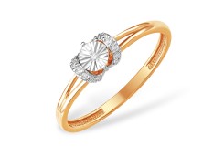Золотое кольцо с бриллиантом