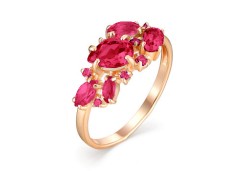 Золотое кольцо с рубином