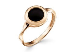 Золотое кольцо с керамикой