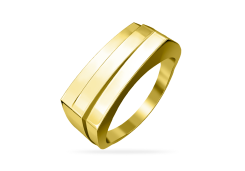 Кольцо из желтого золота 