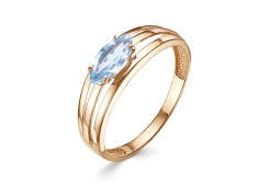 Золотое кольцо с топазом
