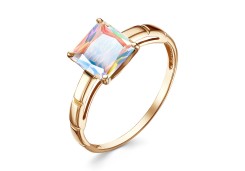 Золотое кольцо с ситаллом