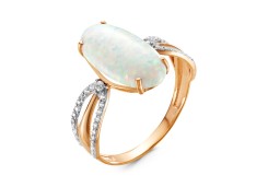 Золотое кольцо с опалом