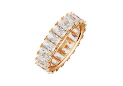 Золотое кольцо с фианитом