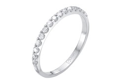 Кольцо из белого золота с бриллиантом