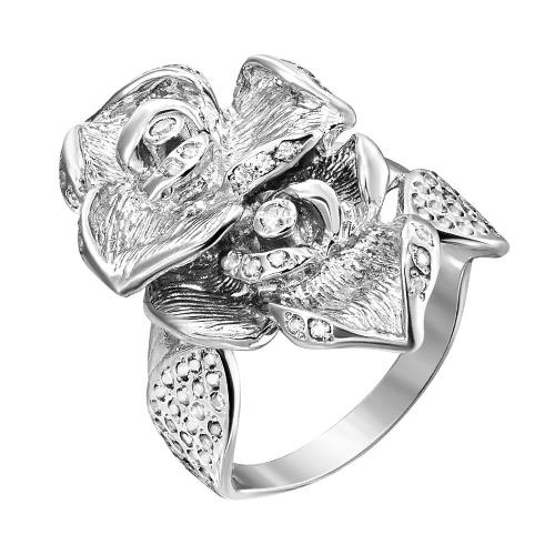 Серебряное кольцо с фианитом