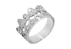 Серебряное кольцо с фианитом