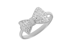 Серебряное кольцо с фианитом