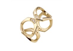 Серебряное кольцо с фианитом