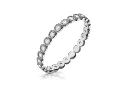 Серебряное кольцо с фианитом