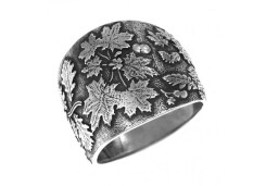 Серебряное кольцо с чернением