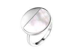 Серебряное кольцо с перламутром