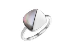Серебряное кольцо с перламутром