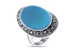 Серебряное кольцо с бирюзой